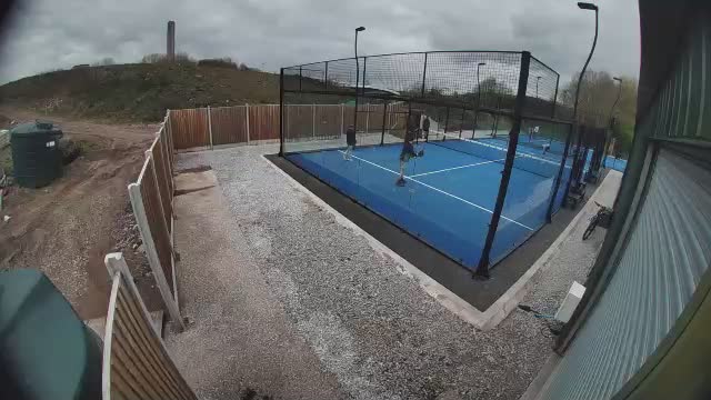 On Padel court lights